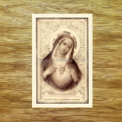 Treasure of Tenderness Holy Card