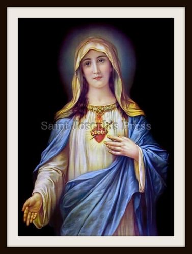 Immaculate Heart of Mary Print