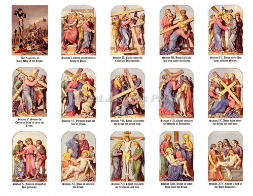 Way of the Cross Stickers