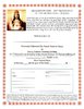 Sacred Heart Enthronement Certificate