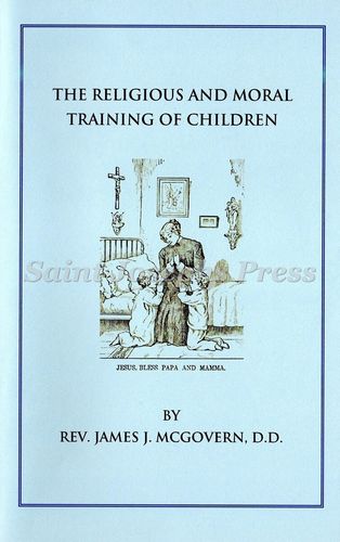 Religious and Moral Training of Children Booklet