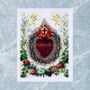 Sacred Heart Stickers - Set of 15