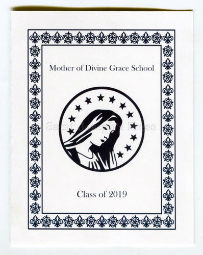 Mother of Divine Grace Graduation Card
