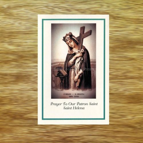 Patron Saint Holy Card - St. Helena