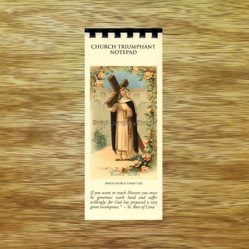 St. Rose of Lima Notepad