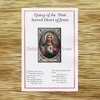 Sacred Heart of Jesus Litany Card