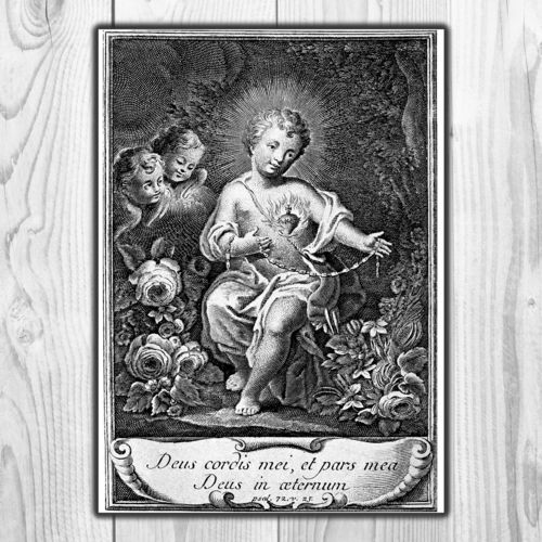 Christ Child Sacred Heart Print