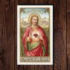 Sacred Heart of Jesus Holy Card - Novena of Confidence