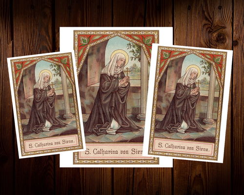 St. Catherine of Siena Print - 4"x6", 5"x7", 8"x10"