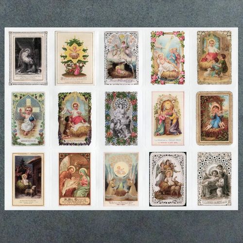 Assorted Christmas Stickers - Set of 15
