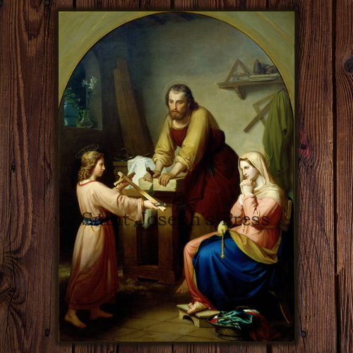 Holy Family Print - Rafael Flores